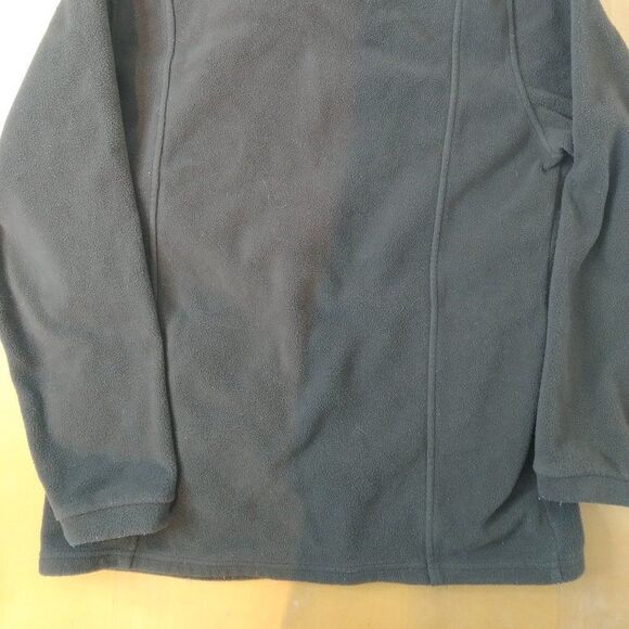 North Face Zipper Fleece Jacket Brown - Picture 5 of 8